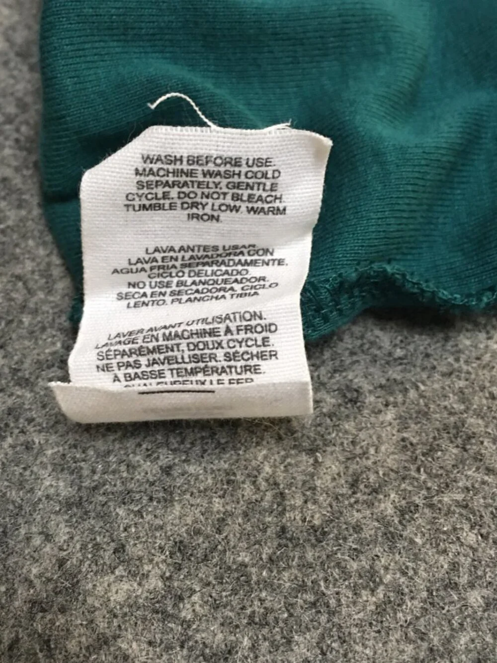 Honest Baby Clothing Mens L ORGANIC Shirt Green Henley Knit Cotton Preppy City - Picture 6 of 10